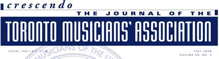 Toronto Musicians' Association Crescendo