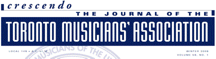 Toronto Musicians' Association Crescendo