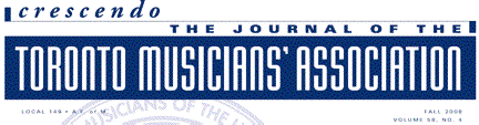 Toronto Musicians' Association Crescendo