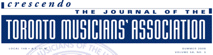 Toronto Musicians' Association Crescendo